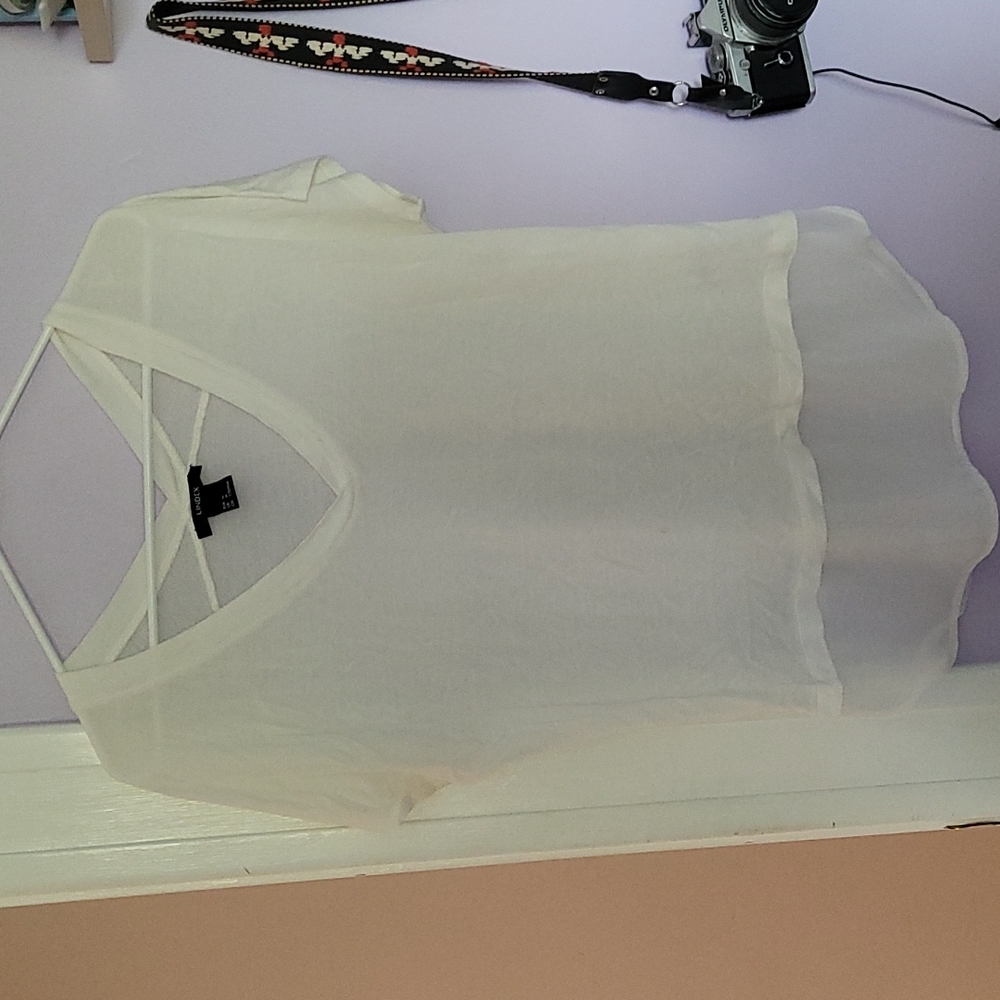 Lindex white t